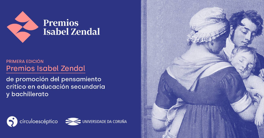 Cartel dos Premios Isabel Zendal organizados pola UDC