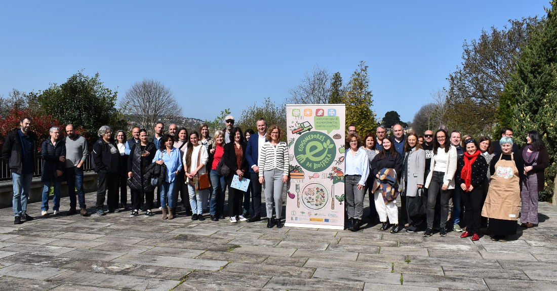 Imaxe da presentación da nova etapa do proxecto Ecocomedores da Reserva da Biosfera