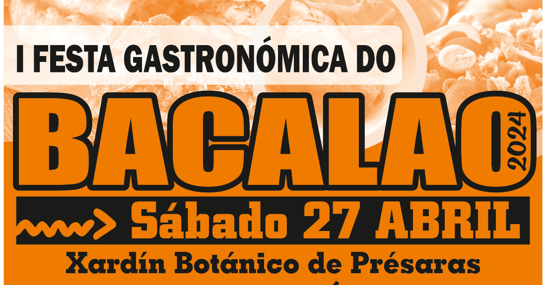 Imaxe do Cartel da I Festa do Bacallau en Vilasantar