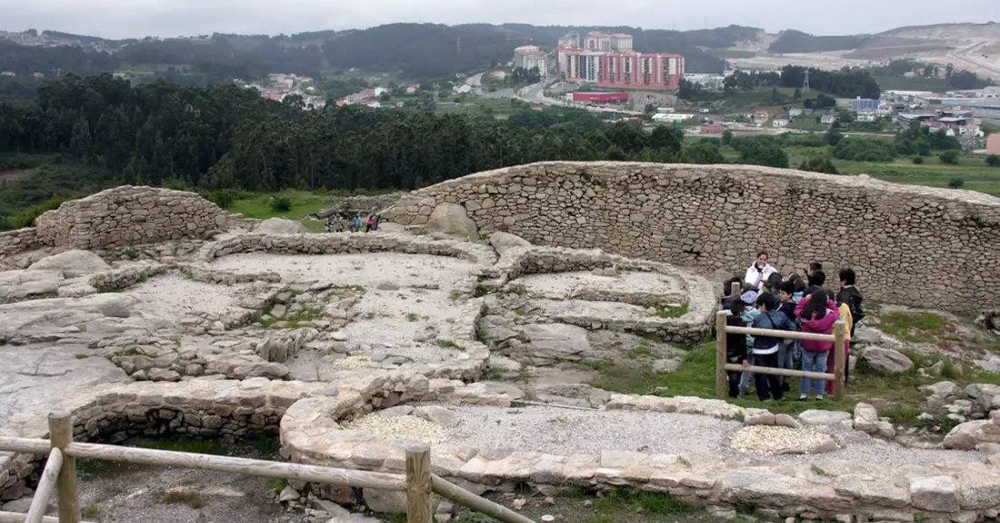 Imaxe do Castro de Elviña na Coruña