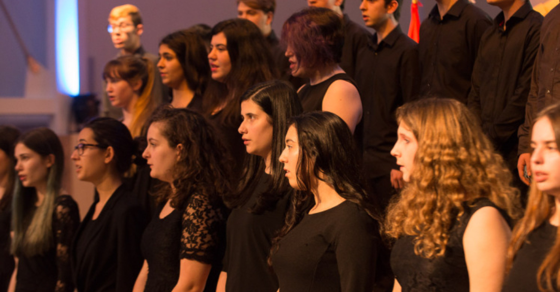 Imaxe do Coro Joven da Orquesr Sinfónica de Galicia