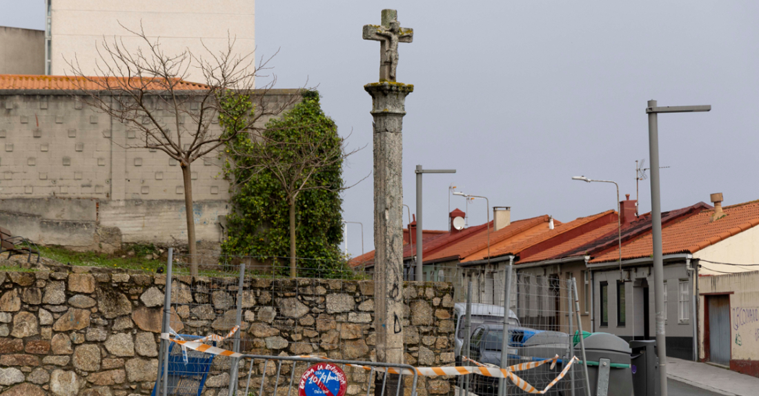 Imaxe do Cruceiro de Labañou na Coruña