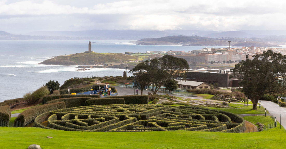 Imaxe do Monte de San Pedro na Coruña