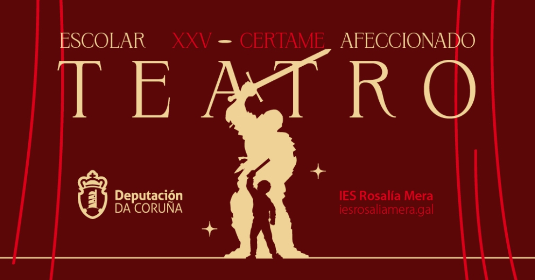 Imaxe do cartel da Mostra de teatro afeccionado da Deputación da Coruña