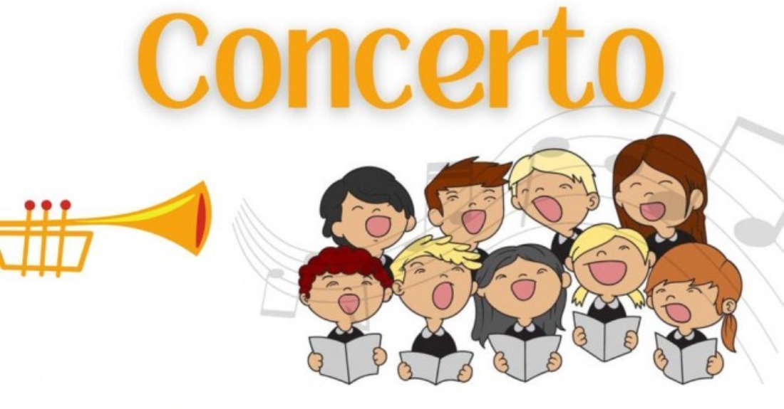 Imaxe do cartel do concerto da Banda Municipal de Música de Sada e do Coro infantil