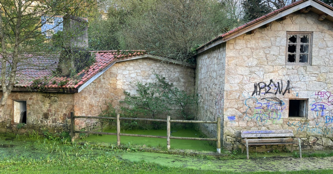 Imaxe do muíño de Fonte da Balsa en Culleredo