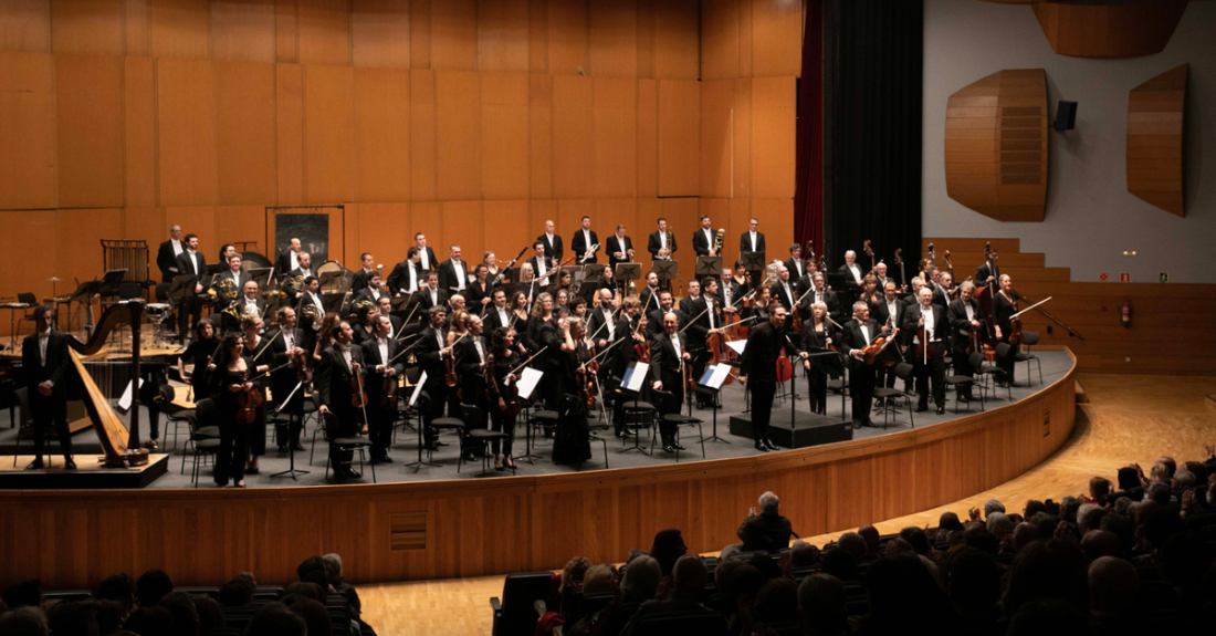 Imaxe dunha actuación musical no Palacio da Ópera da Coruña