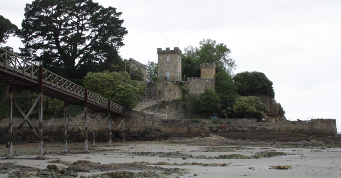 O Castelo de Santa Cruz en Oleiros