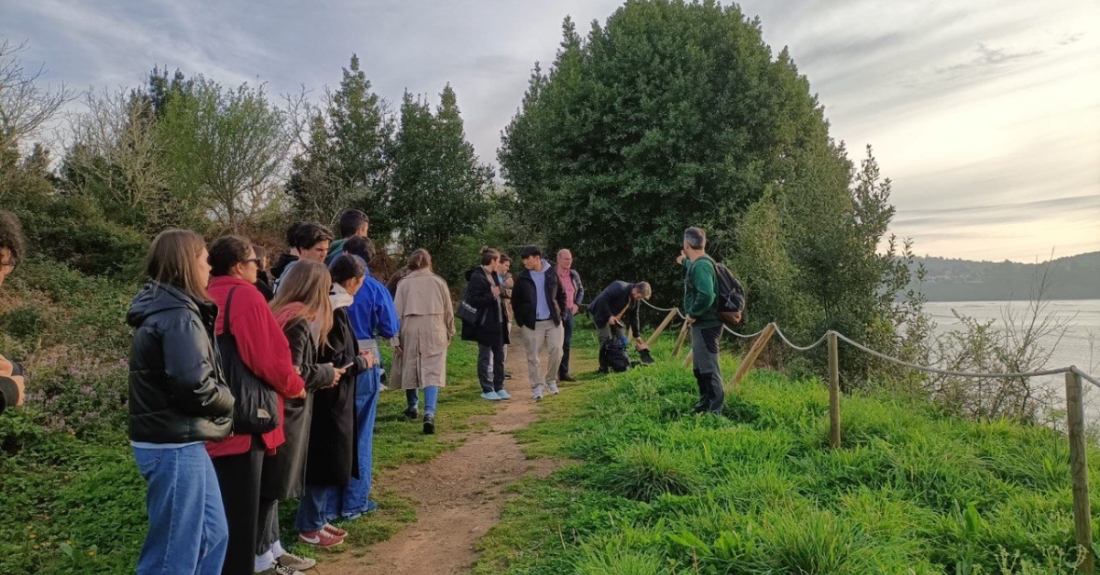 Os alumnos de turismo da UDC visitaron este martes Miño