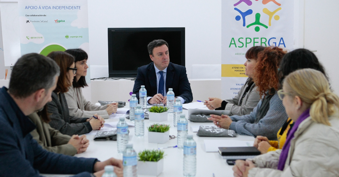 Reunión da Deputación da Coruña con Asperga