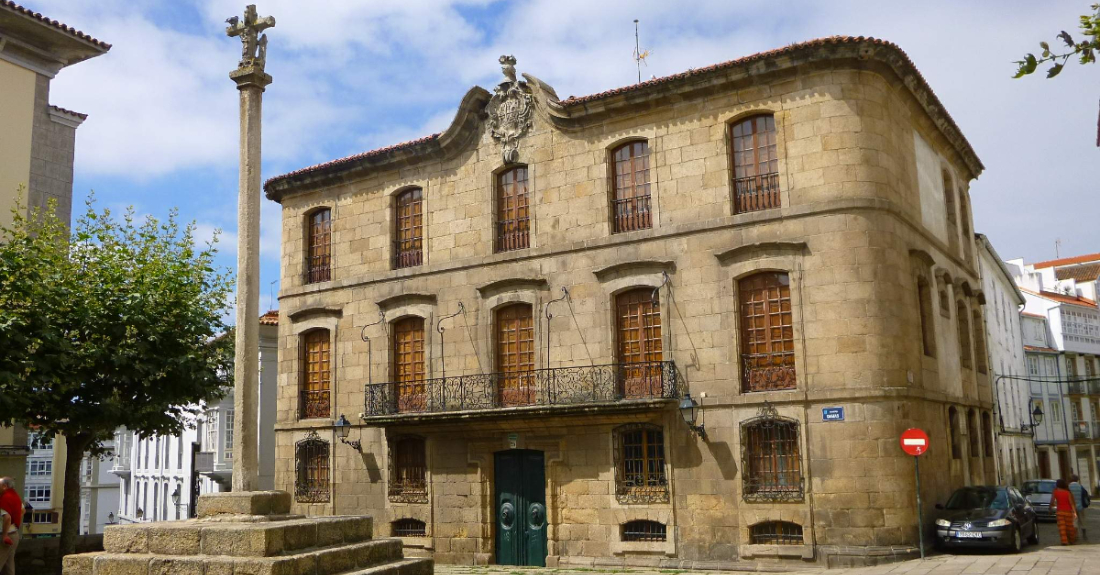 Imaxe da Casa Cornide na Coruña