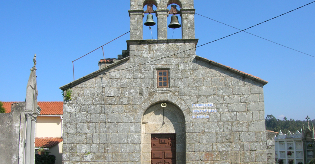 Imaxe da Igrexa de San Xulián en Coirós