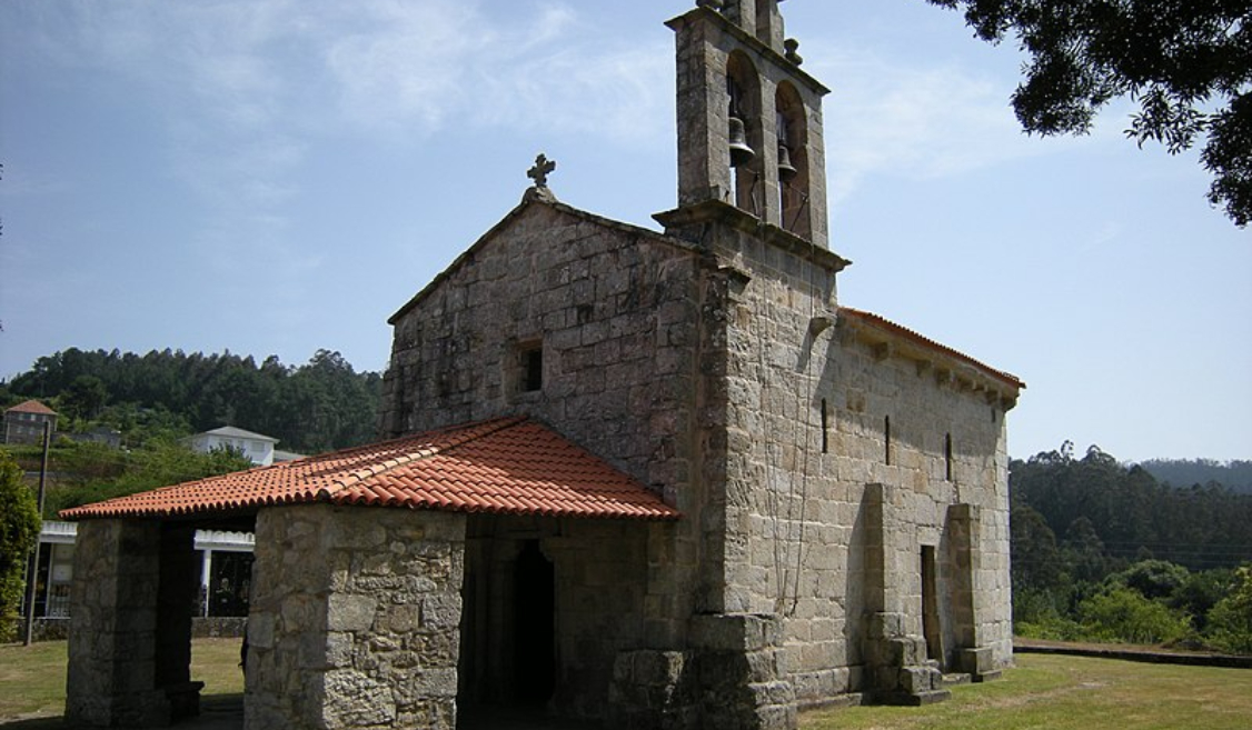 Imaxe da Igrexa de Santa María de Doroña en Vilarmaior