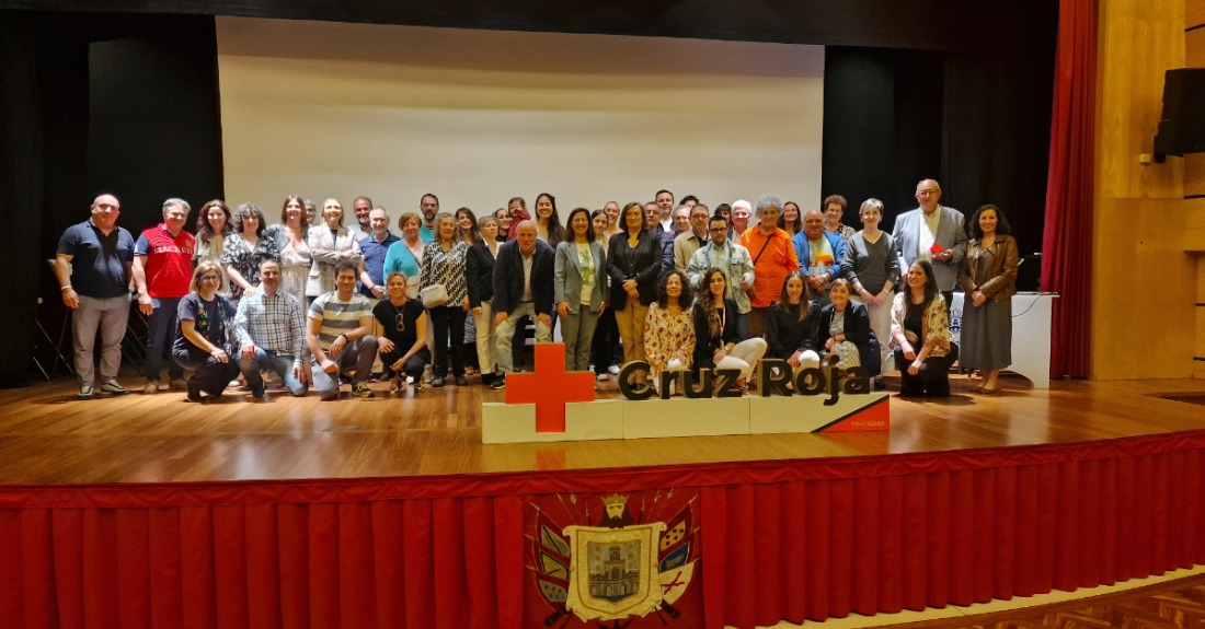 Imaxe da presentación de Cruz Roja Betanzos
