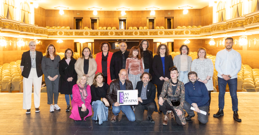 Imaxe da presentación de 'Elas son artistas' no Teatro Colón