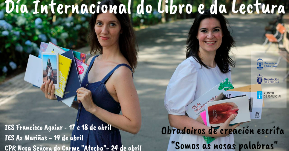 Imaxe das actividades polo Día do Libro en Betanzos
