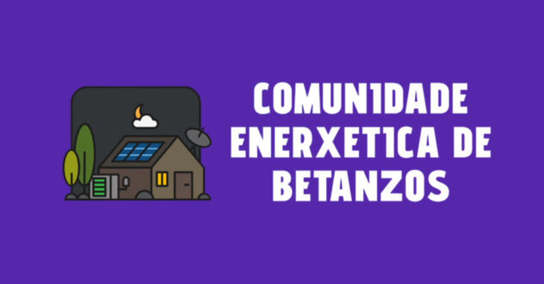 Imaxe do cartel da Comunidade Enerxética de Betanzos