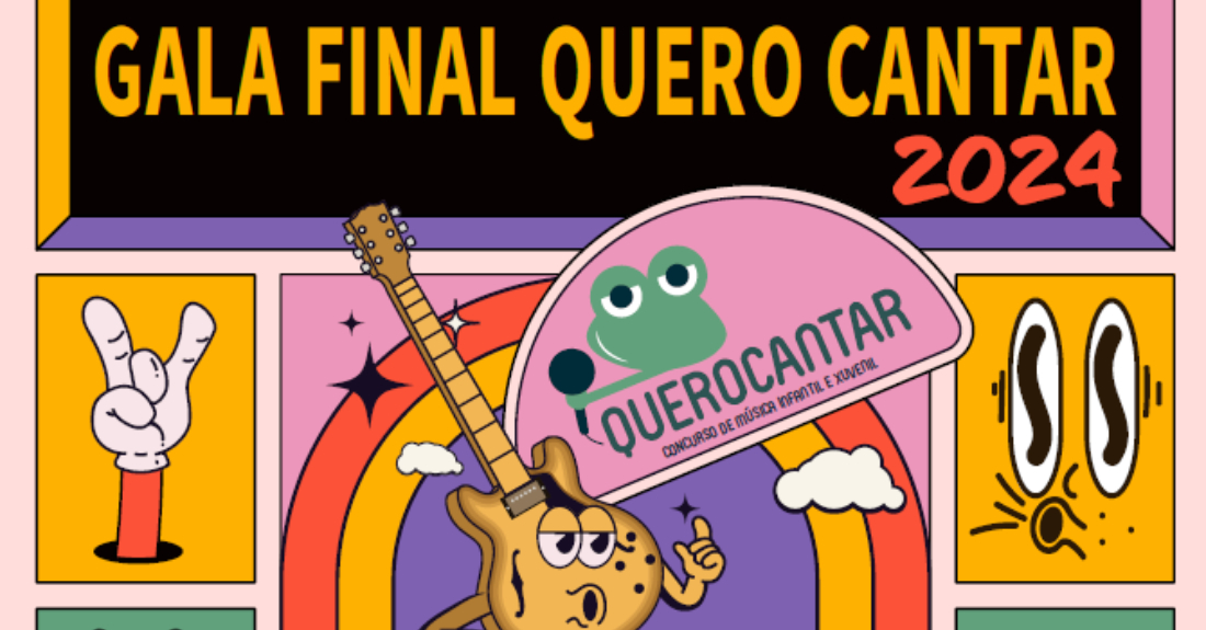 Imaxe do cartel da gala final de 'Quero Cantar 2024'