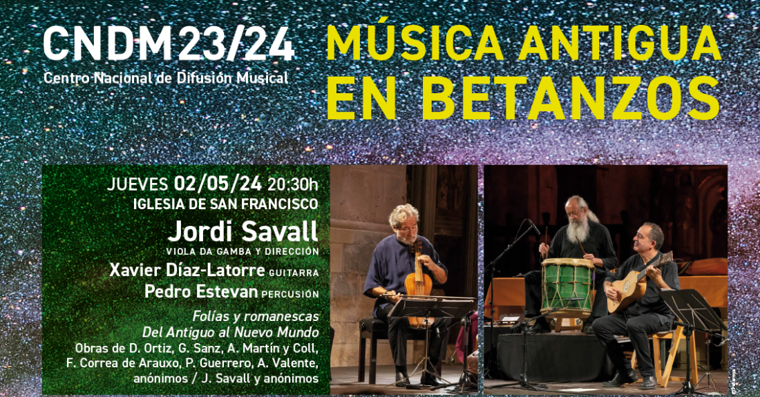 Imaxe do cartel de 'Música antiga en Betanzos_