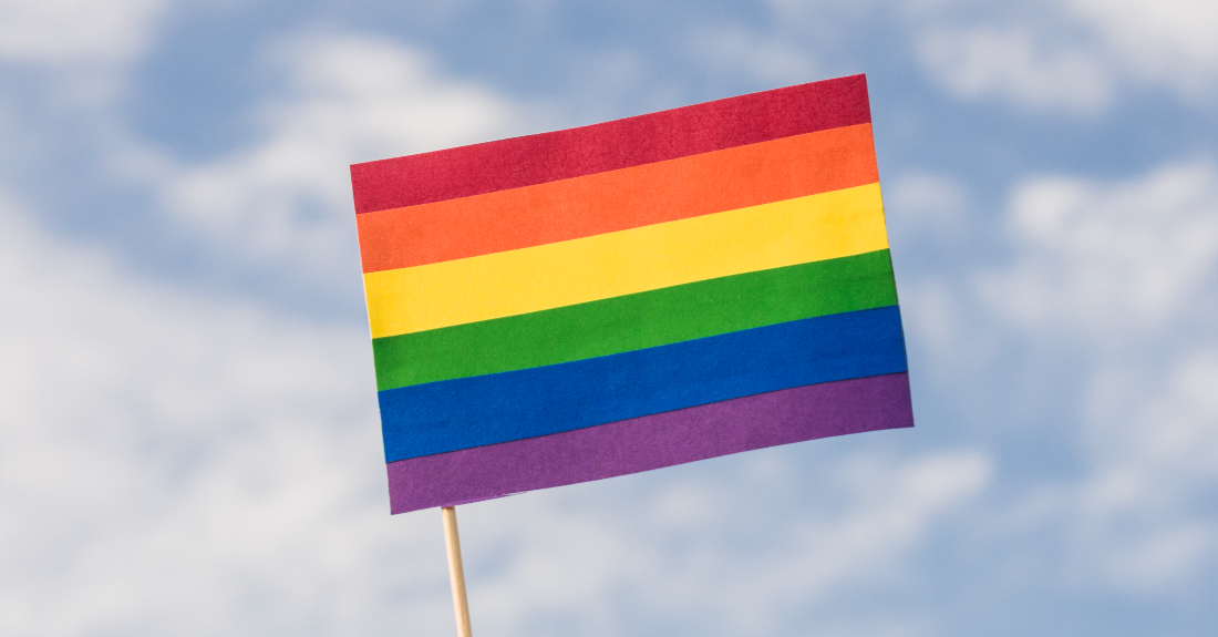 Imaxe da bandeira do Orgullo LGTBI+