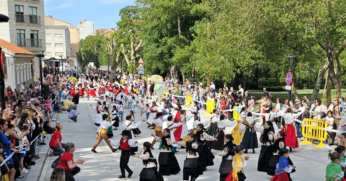 Imaxe da celebración do XXXVI Día da Muiñeira de Arteixo que organizou Xiradela