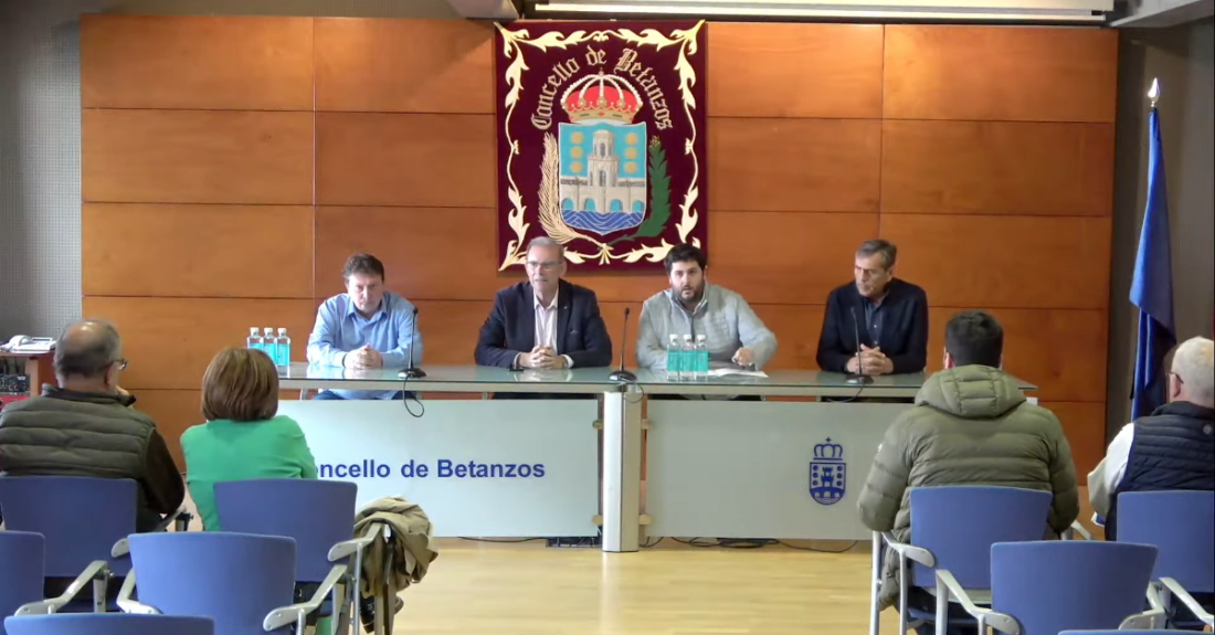 Imaxe da presentación do Campionato de España Infantil de Baloncesto Masculino en Betanzos