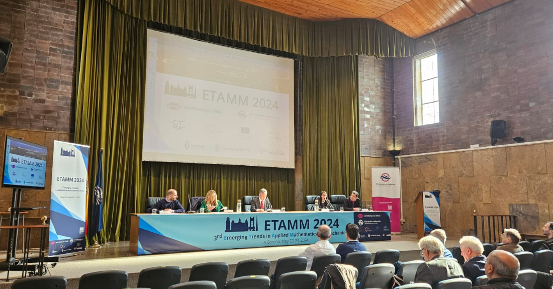 Imaxe do Congreso Internacional Emerging Trends in Applied Mathematics and Mechanics 2024