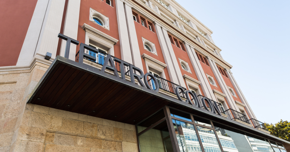 Imaxe do Teatro Colón da Coruña