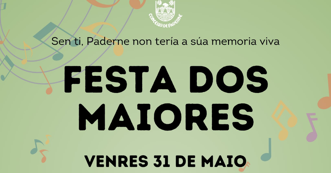 Imaxe do cartel da Festa dos Maiores de Paderne