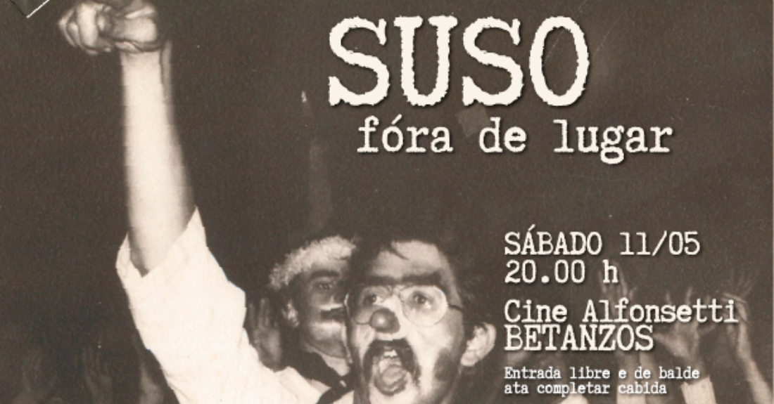 Imaxe do cartel de 'Suso, fóra de lugar' (1)