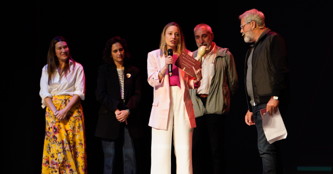 Imaxe da gala de premios teatro escolar da Deputación