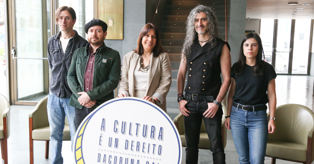 Imaxe da presentación da Festa da Música no Teatro Colón da Coruña