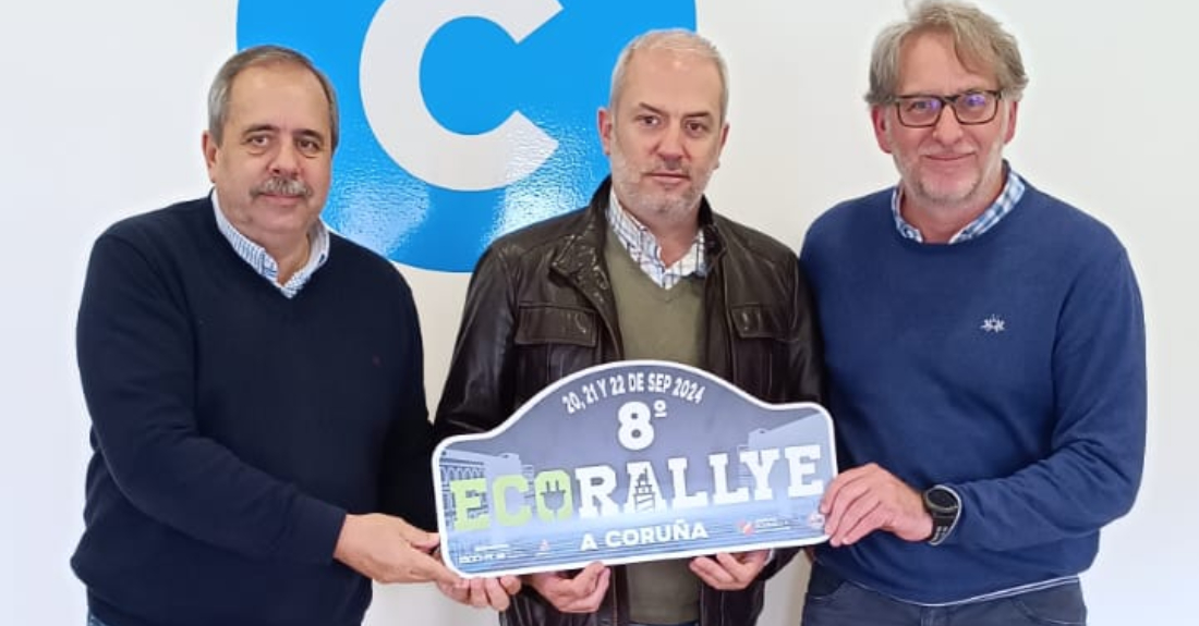 Imaxe da presentación do Eco Rallye A Coruña