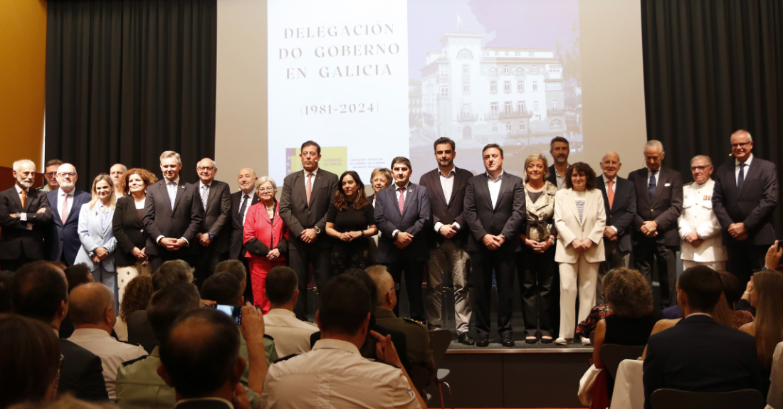 Imaxe do acto da Delegación do Goberno na Coruña