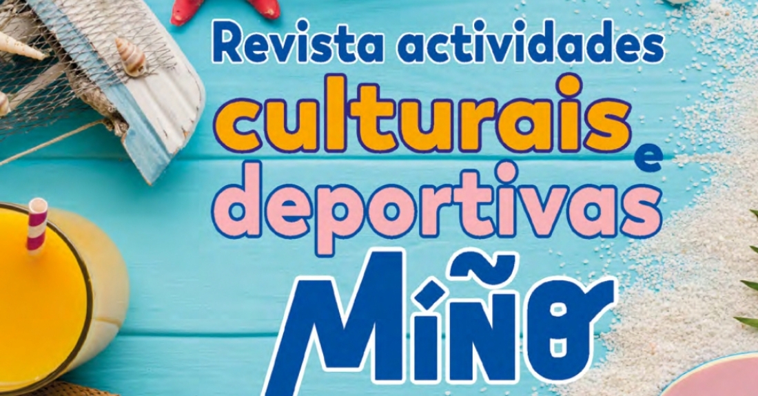 Imaxe do cartel das actividades culturais de Miño