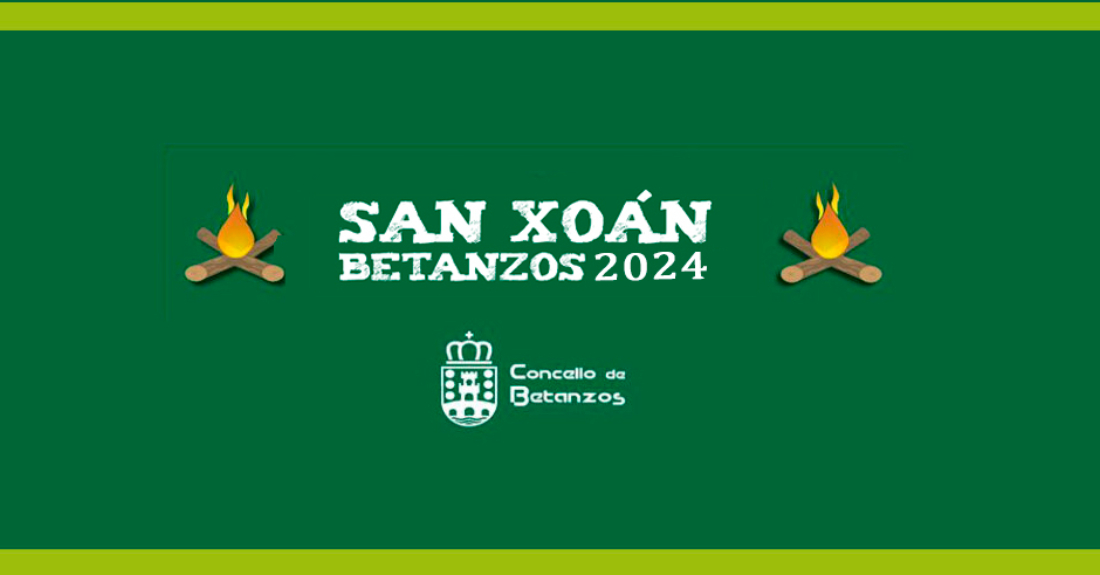 Imaxe do cartel de San Xoan de Betanzos 2024