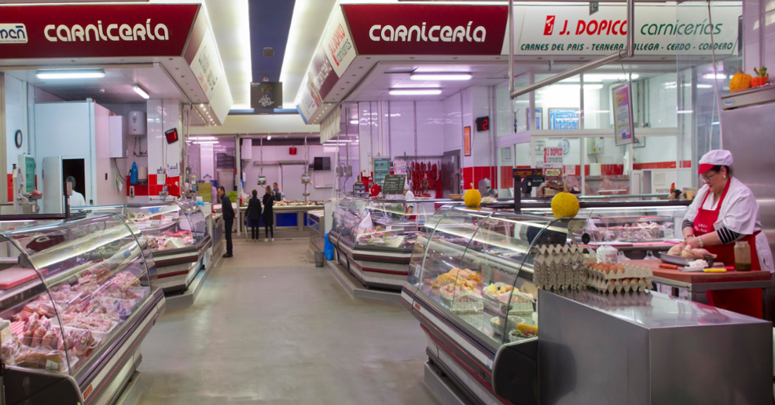 Imaxe do mercado municipal de Elviña na Coruña