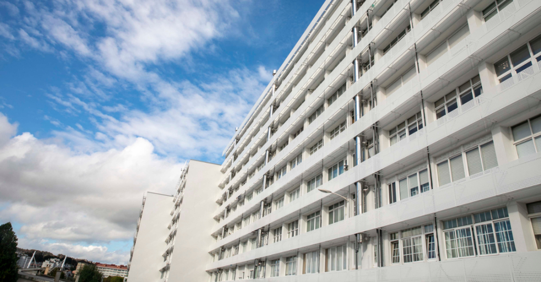 Bloques residenciais do Barrio das Flores, nunha imaxe de arquivo