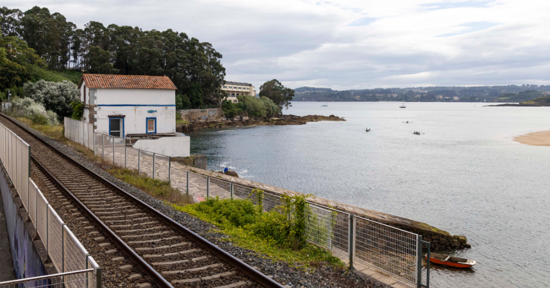 Imaxe do barrio das Xubias na Coruña