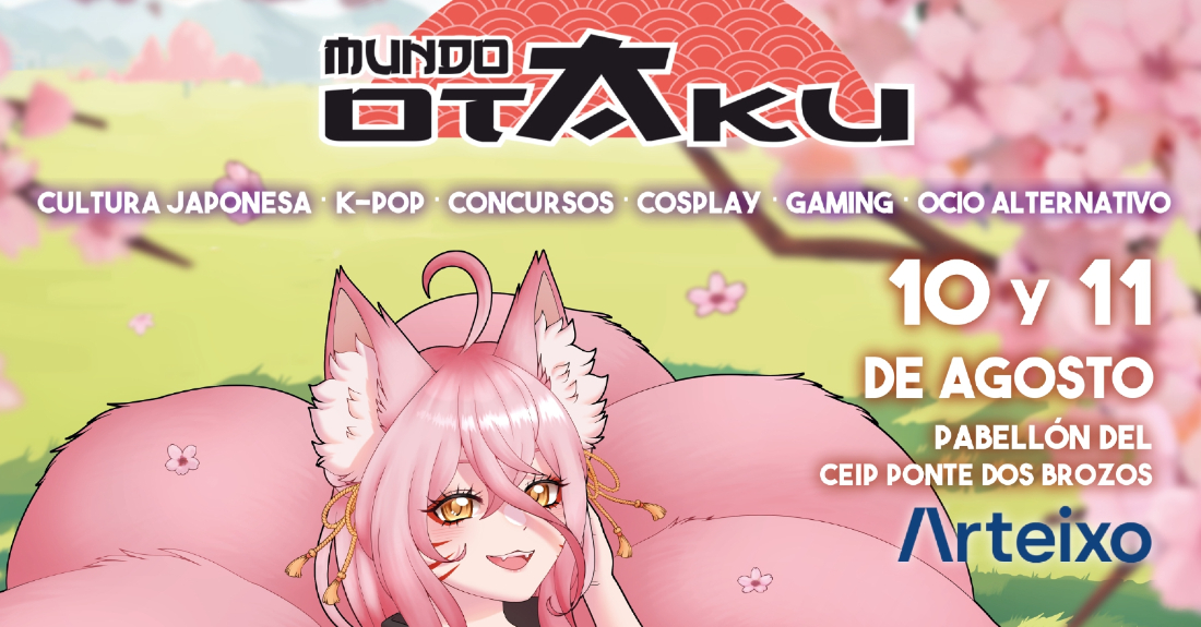 Imaxe do cartel de 'Mundo Otaku' en Arteixo