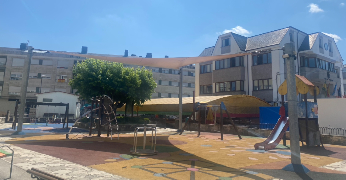 Imaxe do parque infantil de Teixeiro