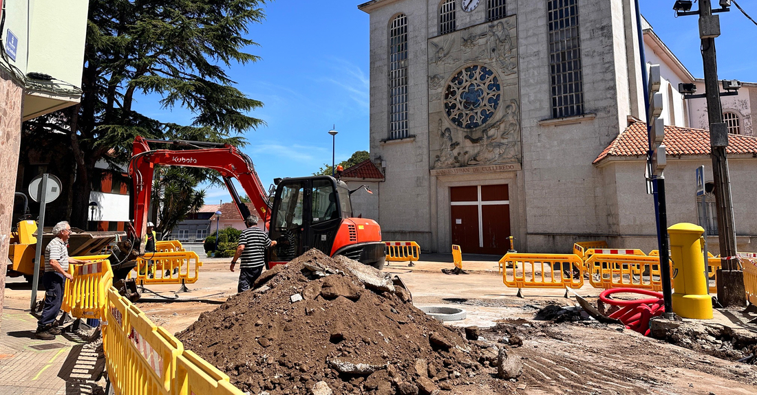 estado das obras da igrexa de culleredo