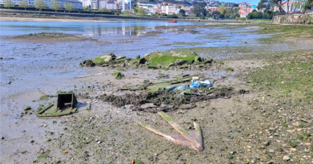 Imaxe da ría na Pasaxe en Oleiros