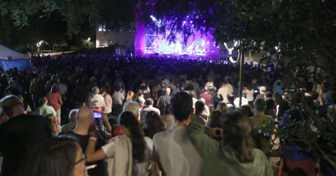 Imaxe das festas dos barrios na Coruña