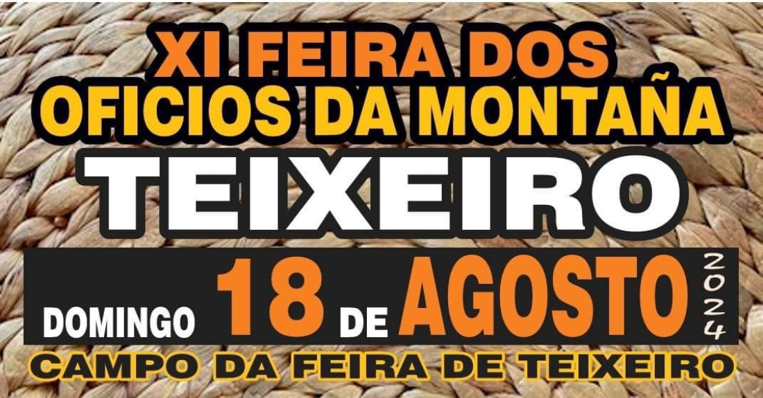 Imaxe do cartel da feira dos oficios da montaña en Curtis