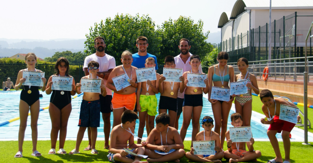 Imaxe dun dos cursos e natación do Concello de Carral