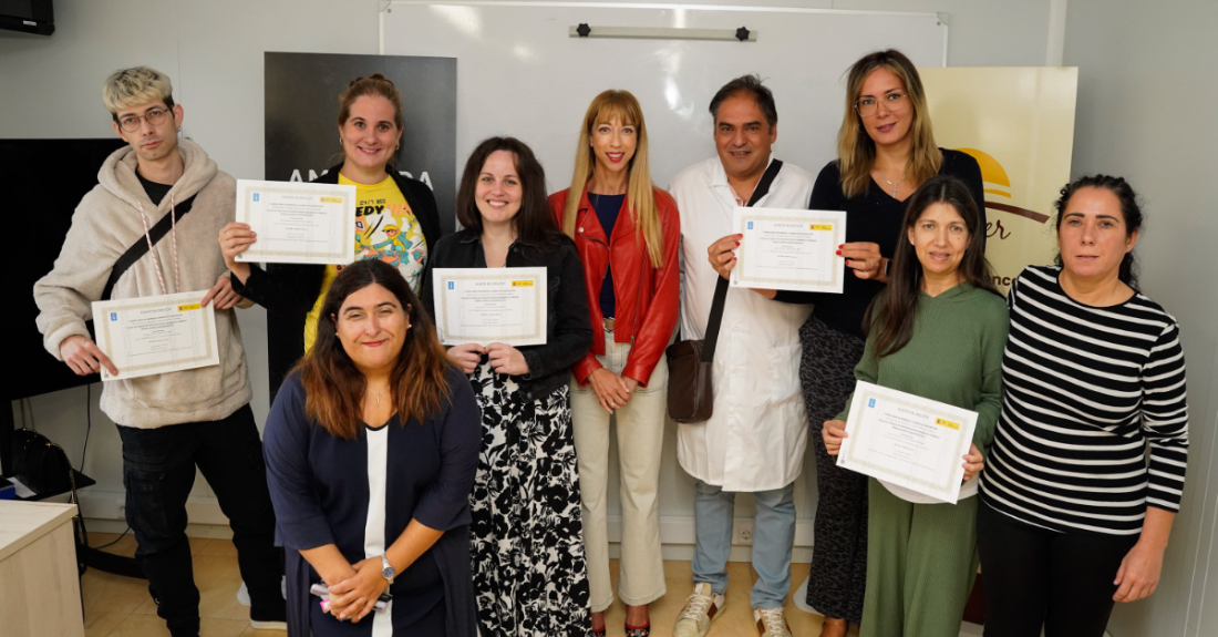 Imaxe da entrega de diplomas en Bergondo