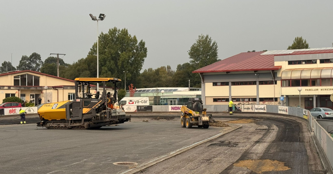 Pista de pantinaxe en Sada