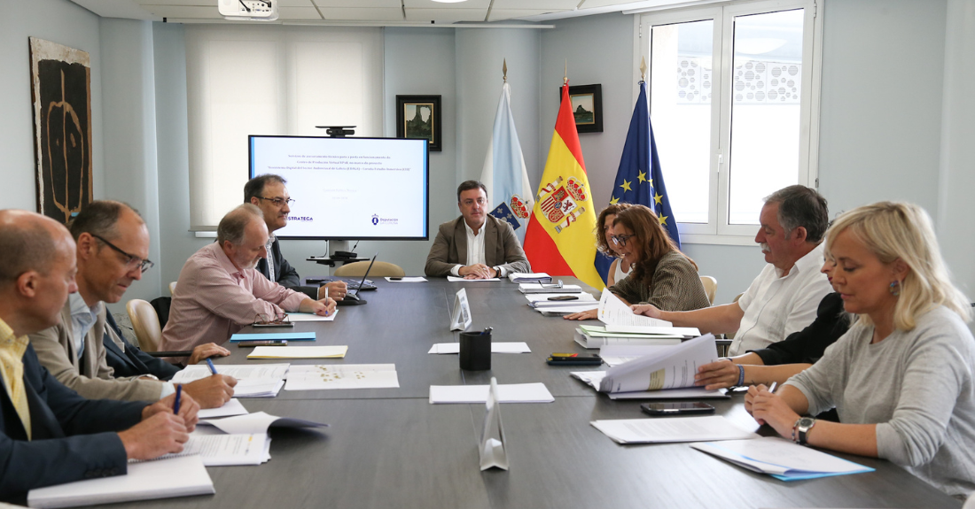 Reunión da Comisión de estudo político-técnica sobre a xestión económica do novo espazo dixital provincial CEI