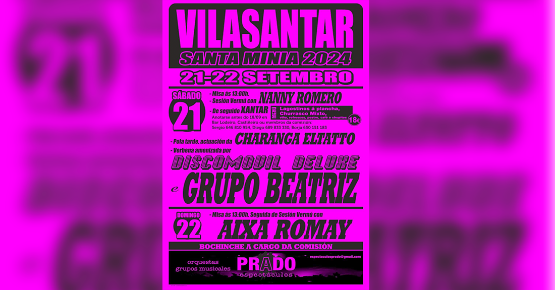 fiesta vilasantar